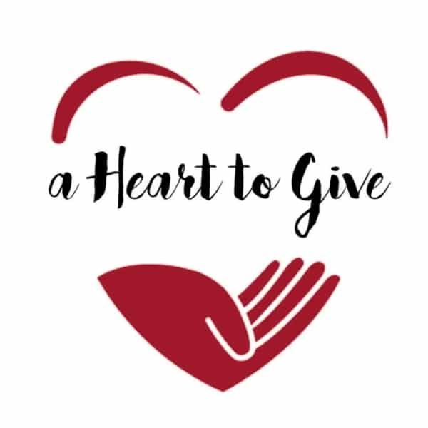 A heart to give donations with our cleaning services